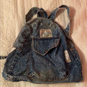 Vintage Colorado Denim Backpack